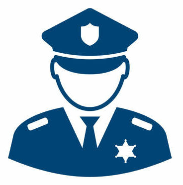 105548481 icône de vecteur avatar policier